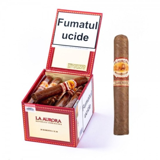 La Aurora 1903 Cameroon Robusto (20)