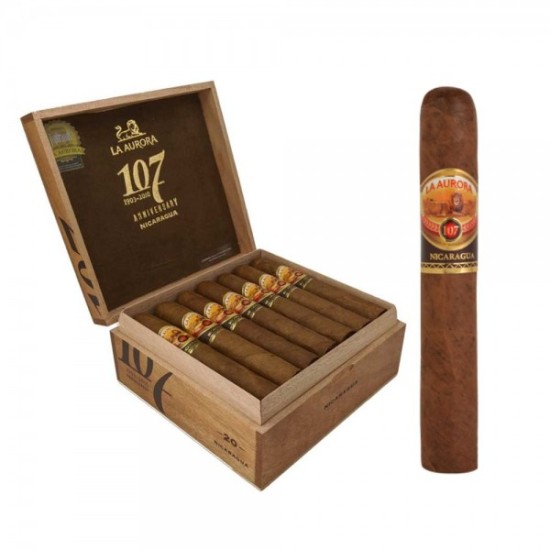 La Aurora 107 Nicaragua Maduro Robusto ND (20)