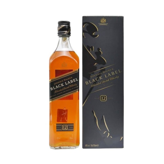 Johnnie Walker Black 12 Ani Whisky 0.7L (cutie)