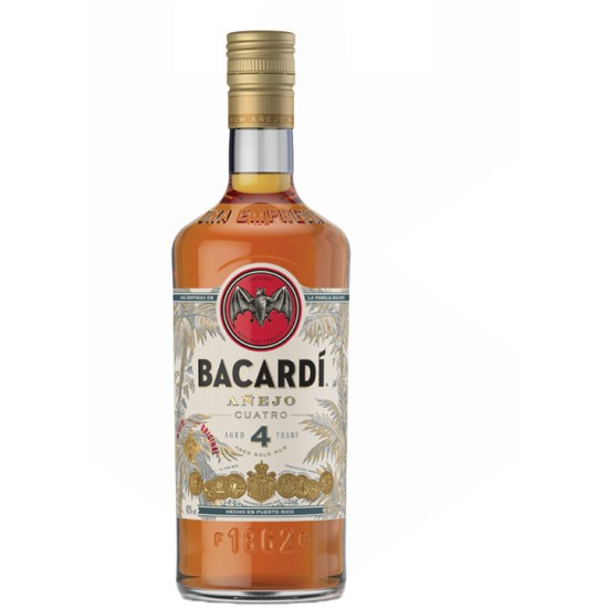 BACARDI ANEJO CUATRO 0.7 L 40%