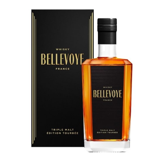 Bellevoye NOIR Whisky de France Cutie 0.7l