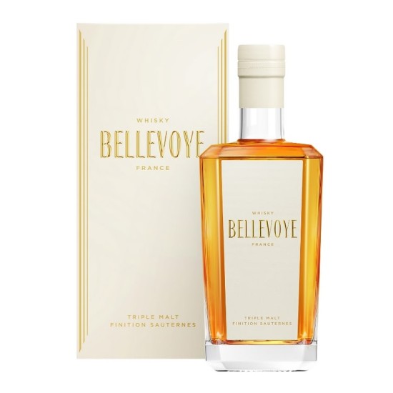 Bellevoye BLANC Whisky de France Cutie 0.7l