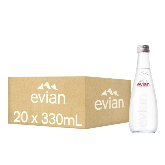 EVIAN 0.33L - STICLA + 10,00 RON garanție SGR