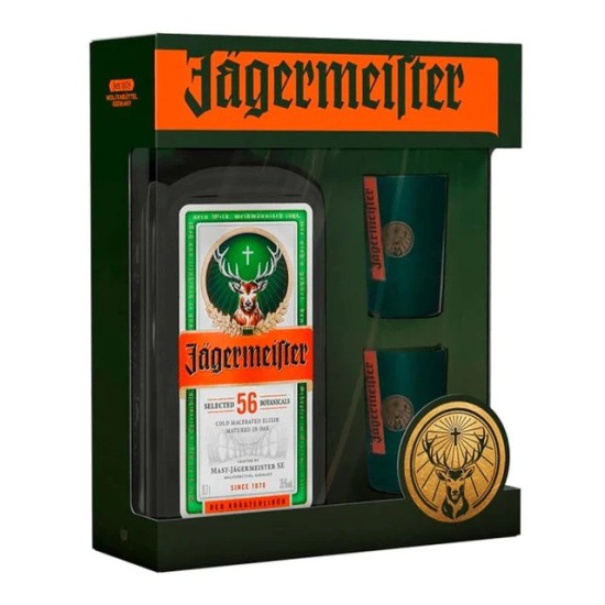 JAGERMEISTER 0.7L +2 PAHARE