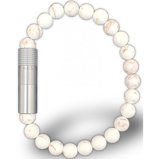 PUNCH BRACELET SOLO STEEL MAGNESITE (M)